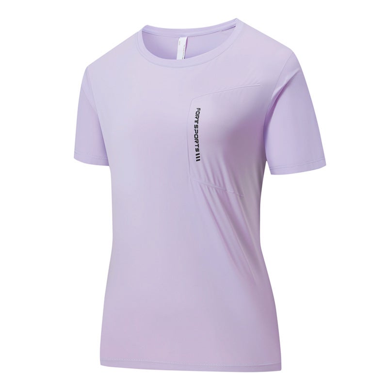 Mainly Recommends Outdoor Sports Sun Protection Half-Sleeved Shirts For Couples, Ice Silk Quick-Drying Short-Sleeved Men'S Summer Moisture-Absorbent And Breathable T-Shirts - Image 2